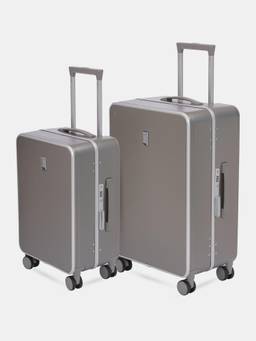 Swiss Military - Lorenzo Beige Luggage Trolley Bag (Pack of 2)