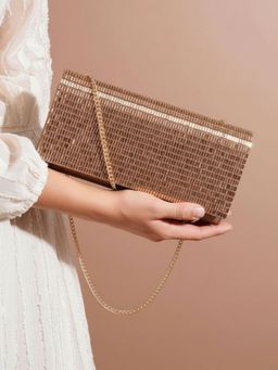 Inc.5 - Women Antique Embellished Clutch Bag