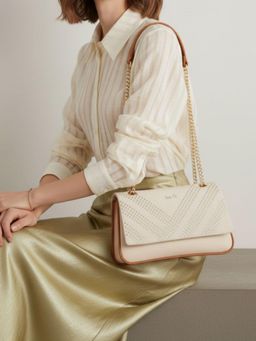 Inc.5 - Women Beige Embellished Sling Bag