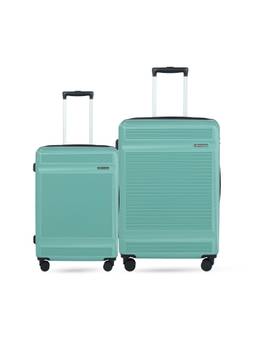 Swiss Military - Pascal Green Luggage Trolley Bag (Pack of 2)