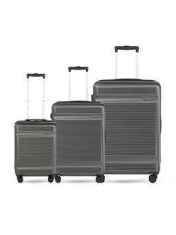 Swiss Military - Pascal Grey Luggage Trolley Bag (Pack of 3)