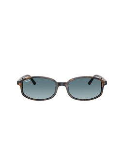 Ray-Ban - Unisex Gradient Blue Lens Oval Sunglasses - 0RB223213563M54