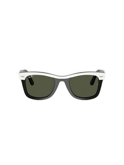 Ray-Ban - Unisex UV Protected Green Lens Wayfarer Sunglasses - 0RB224014443150