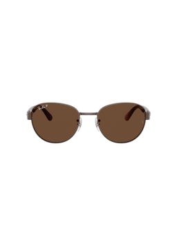Ray-Ban - Unisex Polarized Brown Lens Round Sunglasses - 0RB3766CH9259AN54