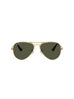 Ray-Ban - Unisex UV Protected Green Lens Aviator Sunglasses - 0RB3925001/3158