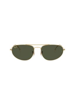 Ray-Ban - Unisex UV Protected Green Lens Aviator Sunglasses - 0RB394591963160