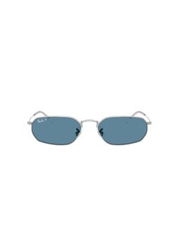 Ray-Ban - Unisex Polarized Blue Lens Rectangle Sunglasses - 0RB3947003/S254