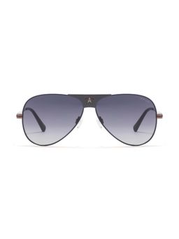 Opium Eyewear - Unisex Purple Polycarbonate Lenses Blue Frame Aviator Sunglasses