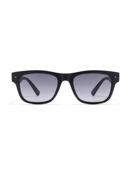 Opium Eyewear - Unisex Purple Polycarbonate Lenses Black Frame Wayfarer Sunglasses
