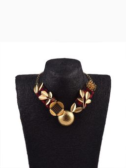 ZAZA BY SOMYA - Black Gold Plated Oomph Neckpiece