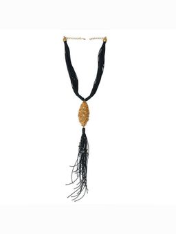 ZAZA BY SOMYA - Black Gold Plated Beau Neckpiece