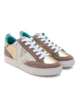 Saint G - Gold Leather Women Sneaker