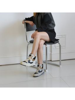 Saint G - Women's White Leather Sneakers