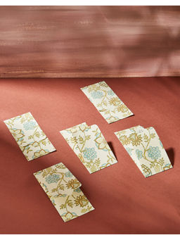 Fabindia - Cream Kumud Paper Envelopes (Pack of 5)