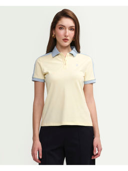 RAREISM - Solid Yellow Polo T-Shirt