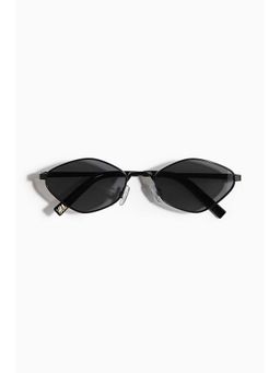 H&M - Women Black Oval Sunglasses