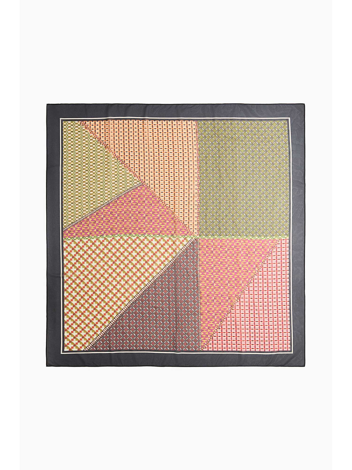 h&m Women Pink Patterned Scarf-picture-32