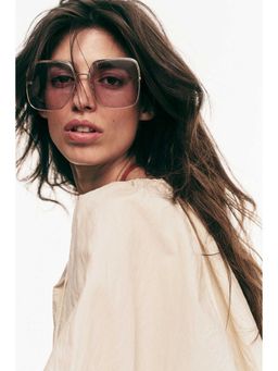 H&M - Women Gold Polarised Sunglasses