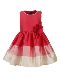 A Little Fable - Coral Feather Dress