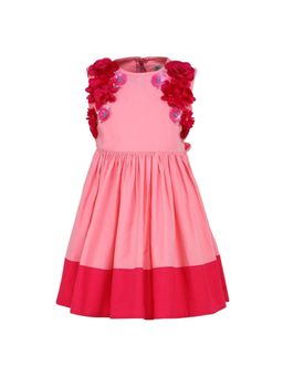 A Little Fable - Peach Aiden Garden Dress