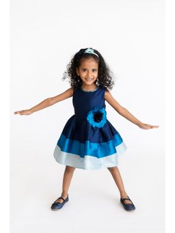 A Little Fable - Peacock Feather Dress Sleeveless