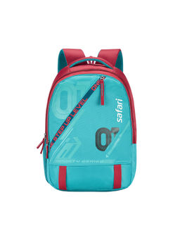 Safari - Unisex Turquoise Polyester Graphic 32Ltr Backpack (L)