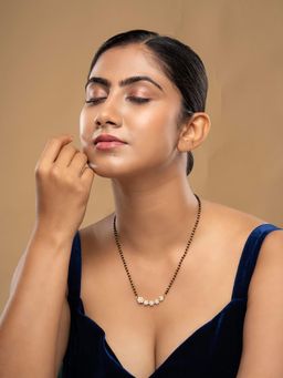 Sica Jewellery - 925 Silver Puspa Mangalsutra