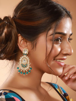 Aatmana - Multi-Color Cubic Zirconia Studded Earrings (Pack of 2)