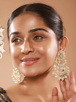 Aatmana - Gold Plated Half Hoop Earrings (Pack of 2)