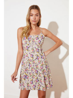Trendyol - Floral Mini Slip Dress