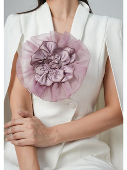 Heart Up My Sleeves - Purple Blossom Brooch