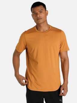 Puma - Studio Mesh M Men Brown T-shirt