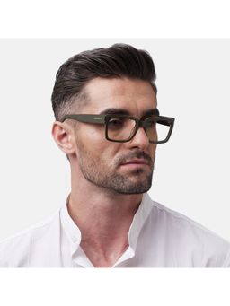 Shisen Fox - Unisex Kokoro Lightweight Green Optical Eyeglass Frame (54)