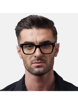 Shisen Fox - Unisex Okinawa Lightweight Black Optical Eyeglass Frame (52)