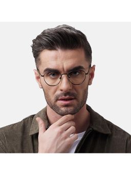 Shisen Fox - Unisex Fuji Lightweight Black Optical Eyeglass Frame (50)