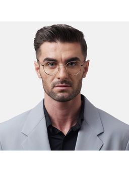 Shisen Fox - Unisex Yamato Lightweight Gold Optical Eyeglass Frame (50)