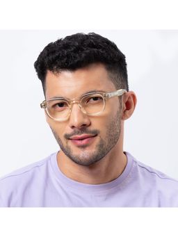 Shisen Fox - Unisex Kitsune-49 2.0 Lightweight Yellow Optical Eyeglass Frame (49)