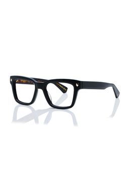 Shisen Fox - Unisex Okinawa-54 Lightweight Black Optical Eyeglass Frame (54)