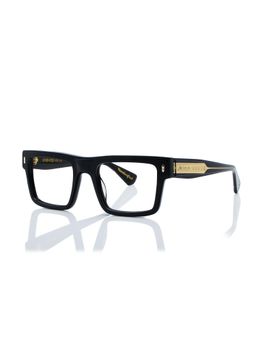 Shisen Fox - Unisex Kyoto Lightweight Black Optical Eyeglass Frame (53)