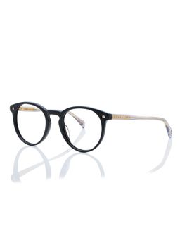 Shisen Fox - Unisex Fukui Lightweight Black Optical Eyeglass Frame (51)