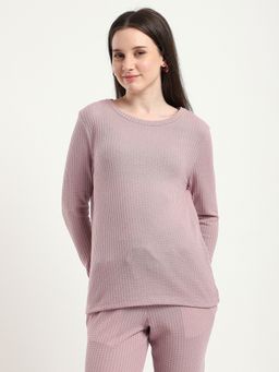 R&B - Solid Relaxed Women Pink Top