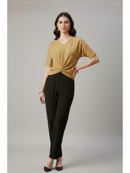 TAMISKA BY NARENDRA KUMAR - Shimmer Party Gold Top