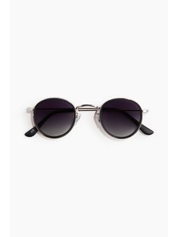 H&M - Men Silver Round Sunglasses