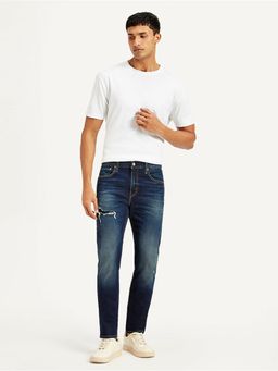 Levi's - Mens 512 Slim Tapered Fit Dark-Blue Jeans