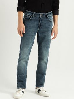 United Colors of Benetton - Mens Solid Skinny Fit Jeans