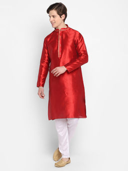 Devoiler - Regular Fit Long Kurta For Men