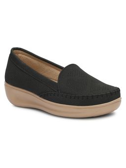 Twenty Dresses by Nykaa Fashion - Womens Black Stylish Comfort Loafers