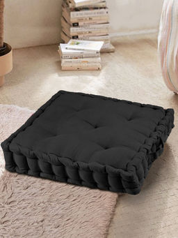 BLANC9 - Kapalbhati Black Matlas Floor Cushion