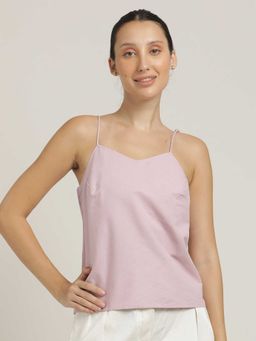 Saltpetre - Women Pink Organic Cotton Slip Top