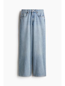 H&M - Women Blue Wide High Jeans